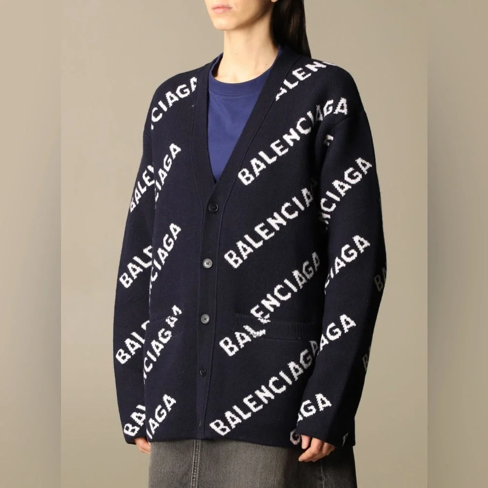 Balenciaga | Sweaters | Balenciagabalenciaga Vshaped Cardigan In
